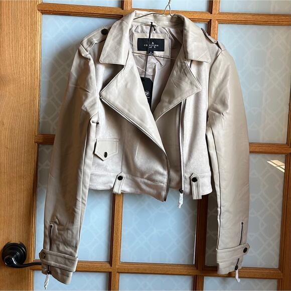 NWT! LA Coalition Women’s Sz Sm Faux Suede Long Sleeve Faux Pockets Zip Jacket - Picture 4 of 15